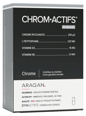Aragan Synactifs ChromActifs 60 Gélules