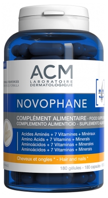 Laboratoire ACM Novophane 180 Vegetable Capsules