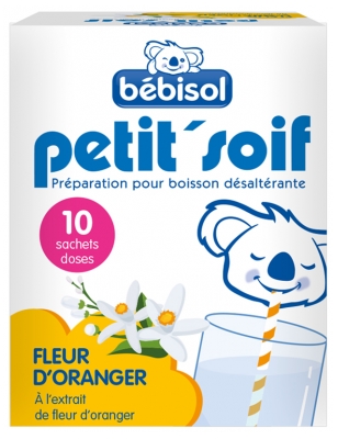 Bébisol Little Thirst 10 Single Doses Sachets - Fragrance: Orange Blossom