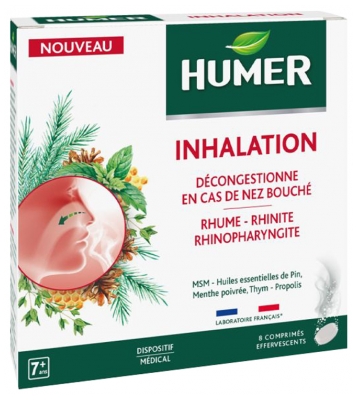 Humer Inhalation 8 Effervescent Tablets