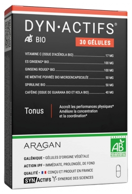 Aragan Synactifs DynActifs Bio 30 Capsule