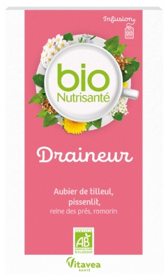 Vitavea Bio Infuzija Drenažni Čaj 20 vrečk