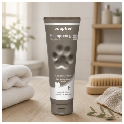 Beaphar Valkoisen Turkin Koirashampoo 250 ml