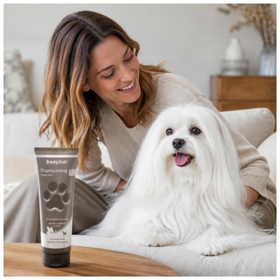 Beaphar Valkoisen Turkin Koirashampoo 250 ml