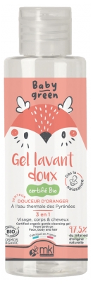 MKL Green Nature Baby Green Gel Lavant Doux Bio 100 ml
