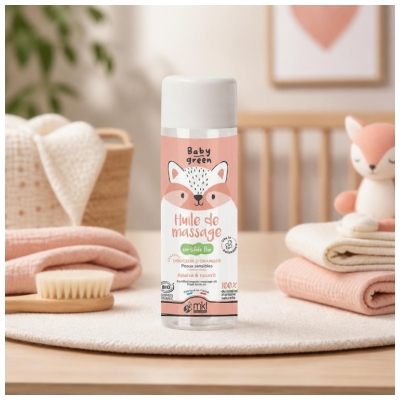 MKL Green Nature Baby Green Huile de Massage Bio 100 ml