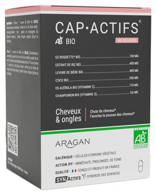 Aragan Synactifs CapActifs Organic 90 Capsules