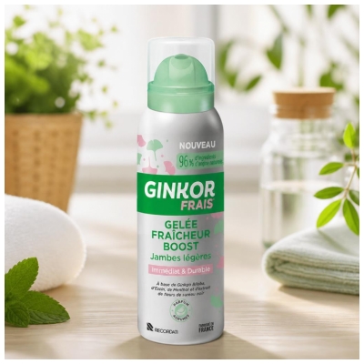 Ginkor Frais Gelée Fraîcheur Boost Vieglas Kājas 100 ml
