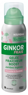 Ginkor Frais Gelée Fraîcheur Boost Jambes Légères 100 ml