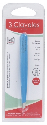 3 Claveles Bias Point Pincet Kleur 9 cm - Kleur: Blauw