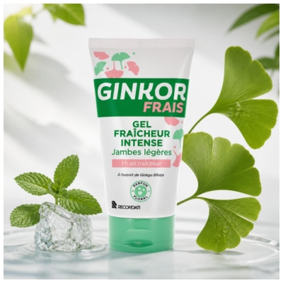 Ginkor Frais Gel Fraîcheur Intense Jambes Légères 150 ml
