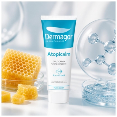 Dermagor Atopicalm Koele Crème Droge Huid 100 ml