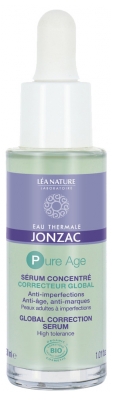 Água de Jonzac Pure Age Sérum Concentrado Corretor Global Bio 30 ml