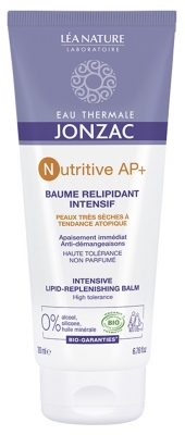 Eau de Jonzac Nutritive AP+ Intensive Lipid-Replenishing Balm Organic 200ml