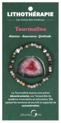 PharmaGem Lithotherapie Toermalijn Armband 4 mm