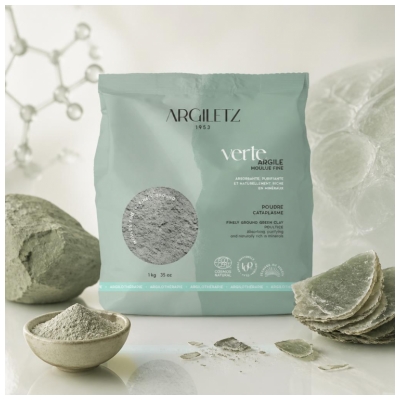 Argiletz Argile Verte Moulue Fine 1 Kg