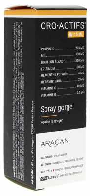 Aragan Synactifs OroActifs Spray 15 ml