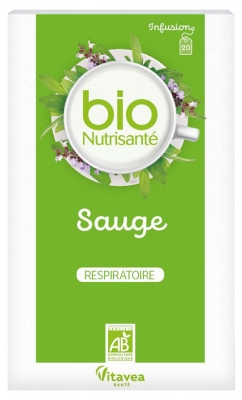 Vitavea Infusion Respiratory Sage Organic 20 Saszetek
