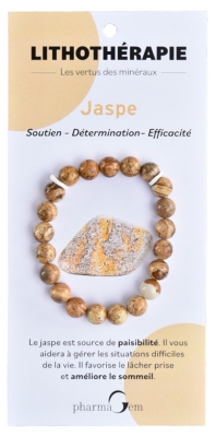 PharmaGem Litoterapeutický náramek Jaspis 8 mm