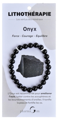 PharmaGem Stenterapi Armbånd Onyx 8 mm