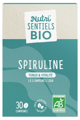Vitavea Nutri'SENTIELS BIO Spiruline Tonus & Vitalité Bio 30 Comprimés