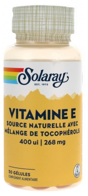 Solaray Vitamin E 400 I.U 50 Kapseln