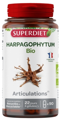 Superdiet Harpagophytum Bio 90 Gélules