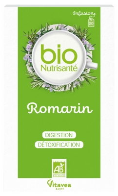 Vitavea Infuso di Rosmarino Biologico 20 Bustine