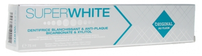 Superwhite Whitening & Anti-Plaque Toothpaste Original with Fluoride 75ml