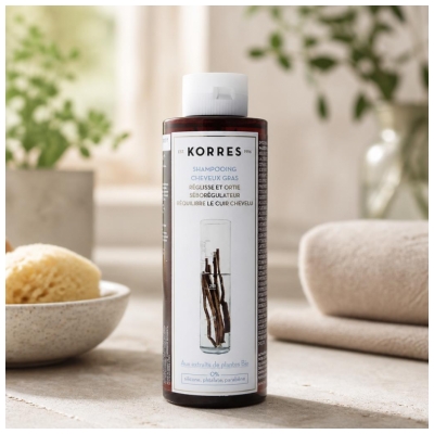 Korres Shampoing Cheveux Gras 250 ml