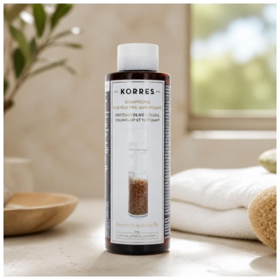Korres Ohuet Hiukset Volyymishampoo 250 ml