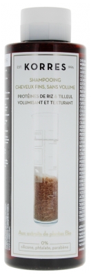Korres Ohuet Hiukset Volyymishampoo 250 ml