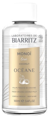 Laboratoires de Biarritz Monoï Noix de Coco Bio 100 ml