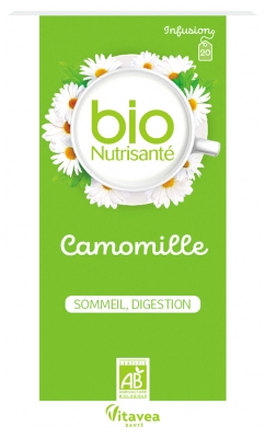 Vitavea Bio-Kräutertee Kamille 20 Beutel