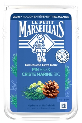 Le Petit Marseillais Gel Douche Extra Doux Pin Bio & Criste Marine Bio 250 ml