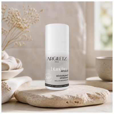 Argiletz Deodorant v kuličce s bílým jílem 50 ml