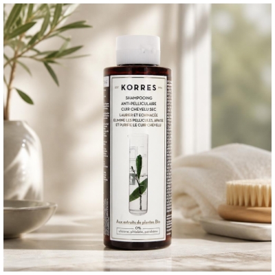 Korres Anti-mjäll Schampo Torr Hårbotten 250 ml