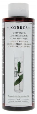 Korres Champú Anticaspa Cuero Cabelludo Seco 250 ml