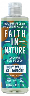 Gel de Duș cu Nucă de Cocos Faith In Nature 400 ml