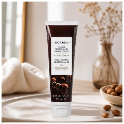 Korres Maschera Professionale per Capelli Colorati 125 ml