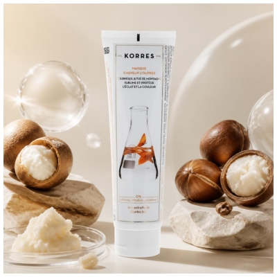 Korres Maske Für Gefärbtes Haar 125 ml