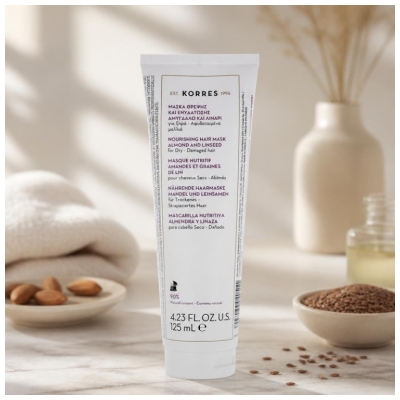 Korres Masque Cheveux Secs et Abîmés 125 ml