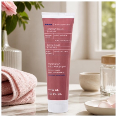 Korres Rose Sauvage d'Apothicaire Crème Douce Exfoliante 150 ml