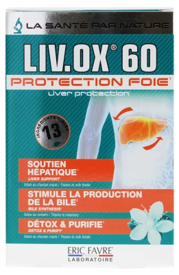 Eric Favre LIV.OX 60 Ochrona Wątroby 60 Tabletek