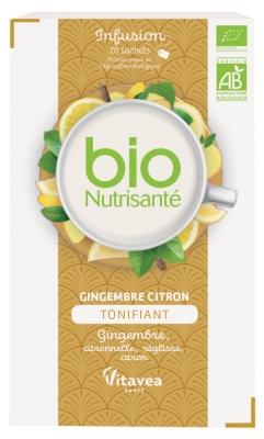 Vitavea Bio Tonificirajoč Čaj 20 Vrečk