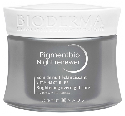 Bioderma PigmentBio Night Renewer Soin de Nuit Éclaircissant 50 ml