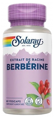 Solaray Berberine 60 Vegetable Gel-Caps