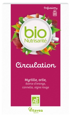 Vitavea Bio-Kräutertee Kreislauf 20 Beutel