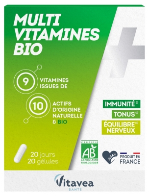 Vitavea Multi Vitamins Organic 20 Kapsułek