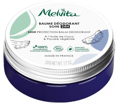 Melvita Organic Deodorant Balm 50 g